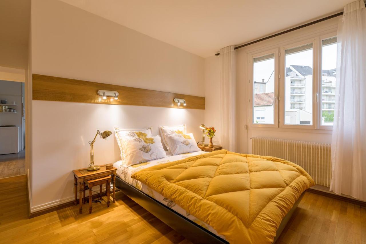 Appartement Climatise 100M2 7Mn Centre Ville Garage 5Pieces 5 Adultes Bebe Arrivee Autonome Dijon Exterior foto