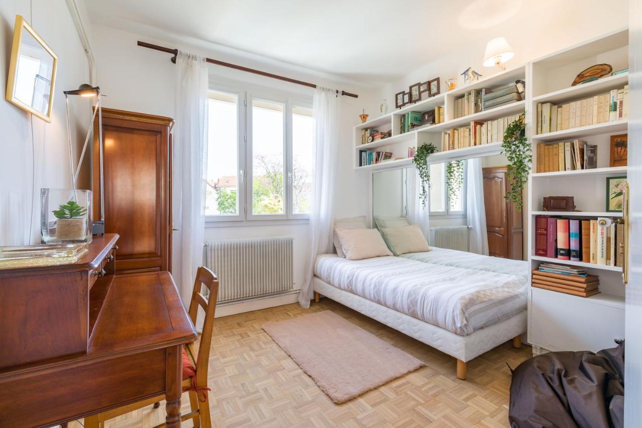 Appartement Climatise 100M2 7Mn Centre Ville Garage 5Pieces 5 Adultes Bebe Arrivee Autonome Dijon Exterior foto