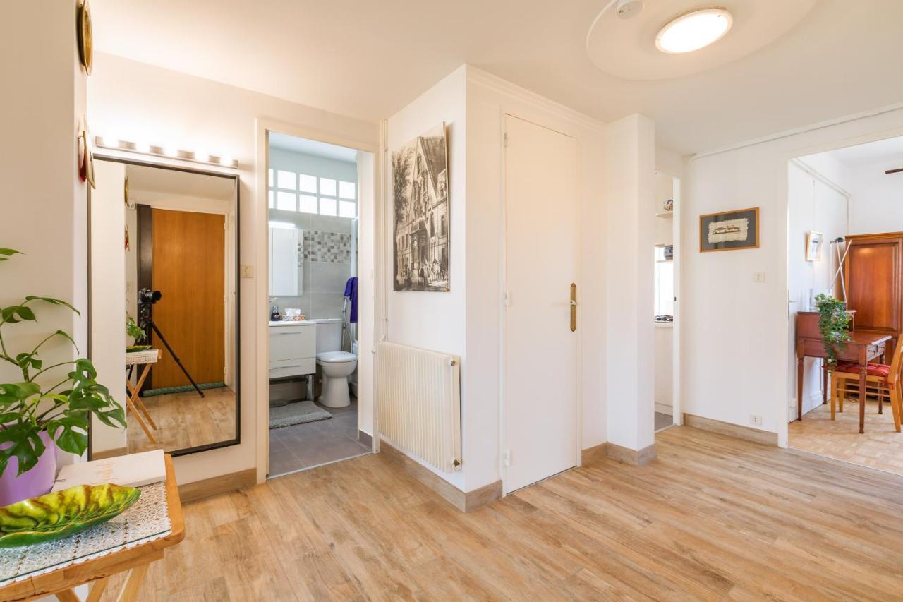 Appartement Climatise 100M2 7Mn Centre Ville Garage 5Pieces 5 Adultes Bebe Arrivee Autonome Dijon Exterior foto